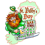 Future 2018 St. Patrick's Day Bar Stroll T-shirt