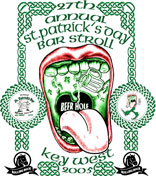 2005 St. Patrick's Day Bar Stroll T-Shirt