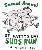 1980 St. Patrick's Day Bar Stroll T-Shirt