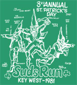 1981 St. Patrick's Day Bar Stroll T-Shirt
