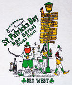 1987 St. Patrick's Day Bar Stroll T-Shirt